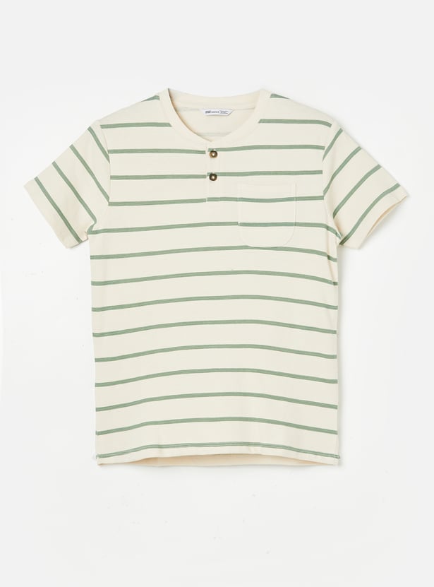 FAME FOREVER Boys Striped T-shirt